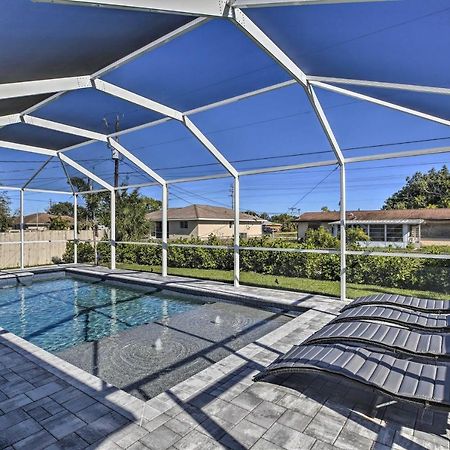 Modern Home With Heated Pool, 3 Mi To Beach เคปคอรัล ภายนอก รูปภาพ