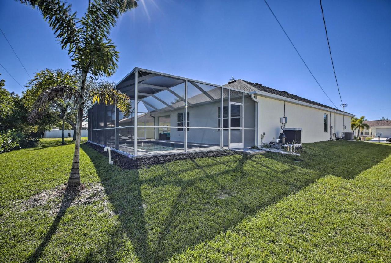 Modern Home With Heated Pool, 3 Mi To Beach เคปคอรัล ภายนอก รูปภาพ